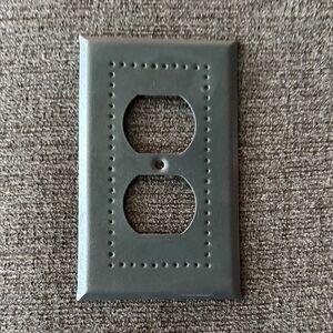 Decorative Gray Outlet Cover